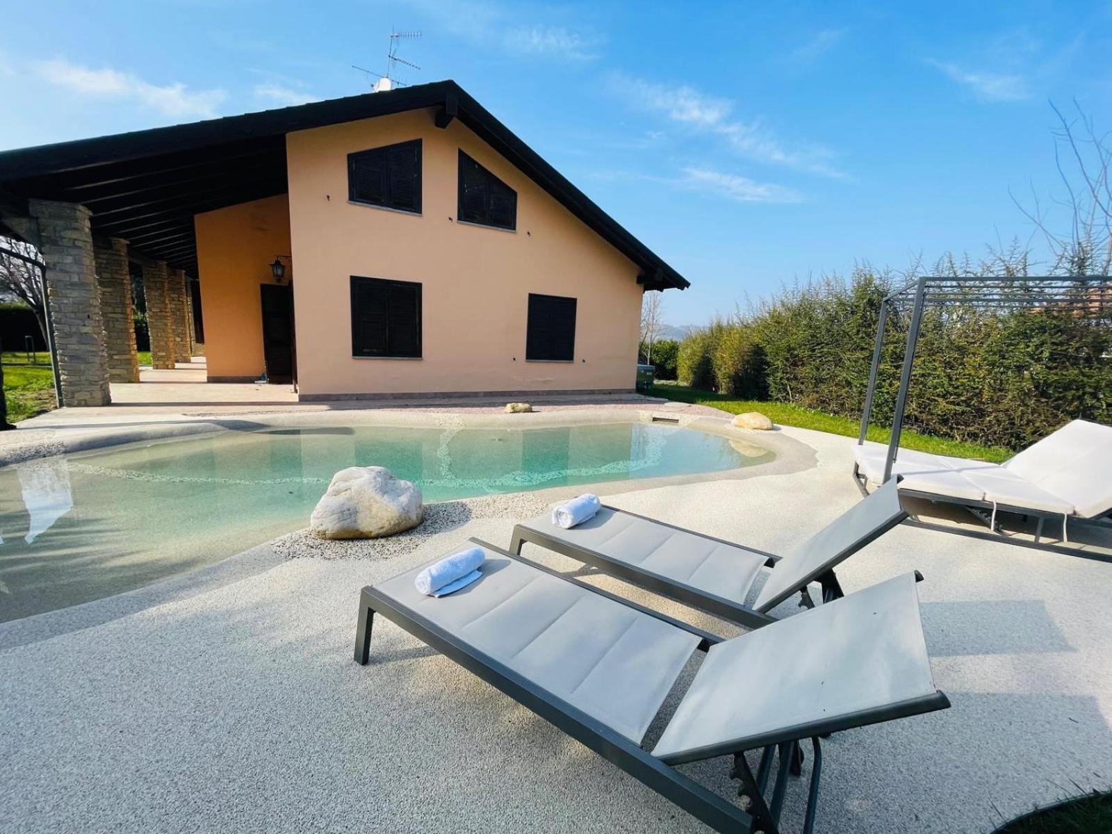 Holiday Flat In Villa San Gregorio With Pool Melazzo Exterior photo